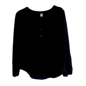 Reitmans size medium tall women’s black blouse